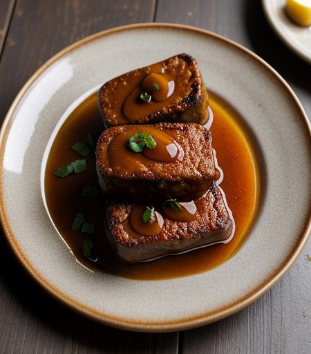 Oriental Mini Meat Loaves With Honey Garlic S recipe image