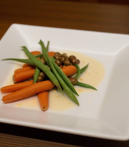 Oriental Pea Pods & Carrots recipe image