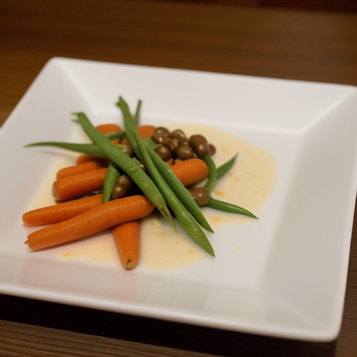Oriental Pea Pods & Carrots recipe image