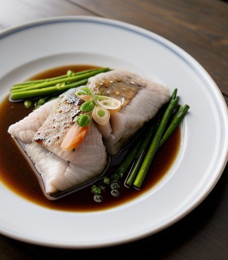 Oriental Steamed Fish recipe image