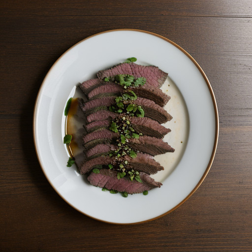 Oriental Style Flank Steak recipe image