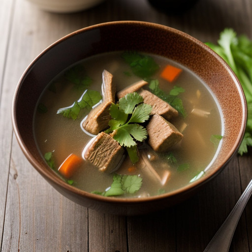 Oriental Treasure Soup recipe image