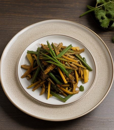 Oriental Vegetables & Rice recipe image