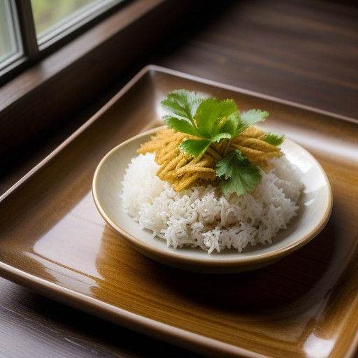 Oriental Vegetables and Rice recipe image