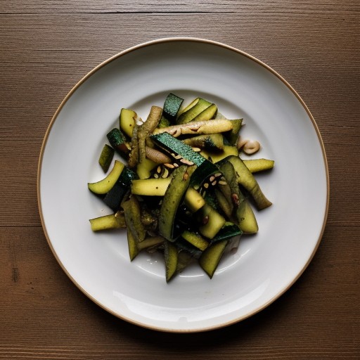 Oriental Stir-Fried Zucchini recipe image