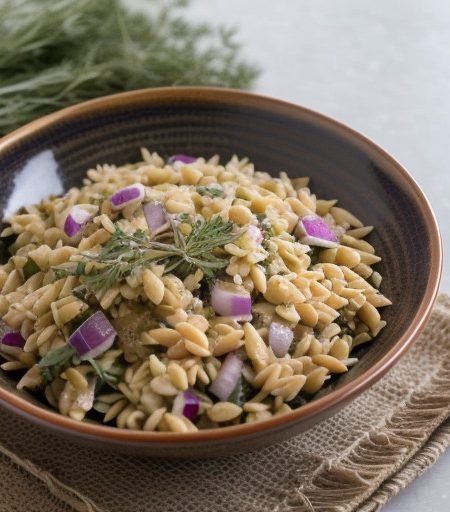 Orzo Confetti Salad recipe image