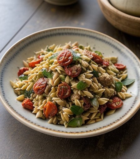 Orzo Pasta Salad recipe image