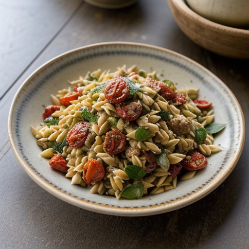 Orzo Pasta Salad recipe image