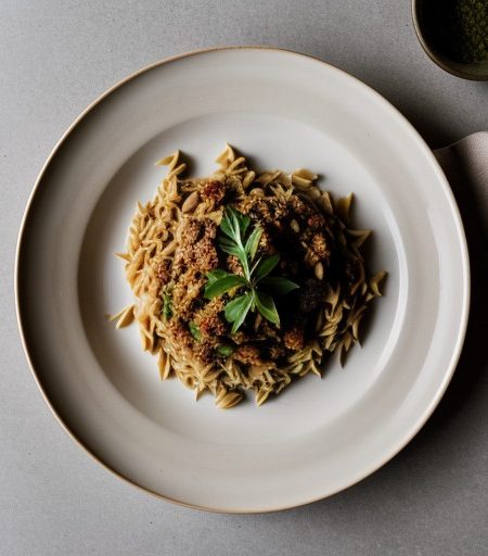 Orzo & Pignoli(pasta & Pine Nuts recipe image