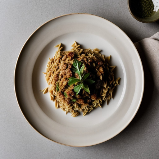 Orzo & Pignoli(pasta & Pine Nuts recipe image