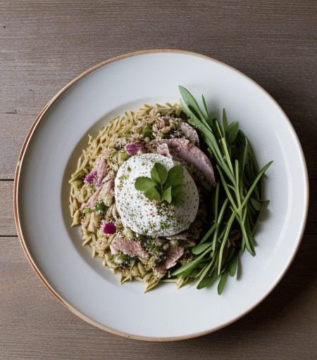 Orzo & Smoked Turkey Salad recipe image