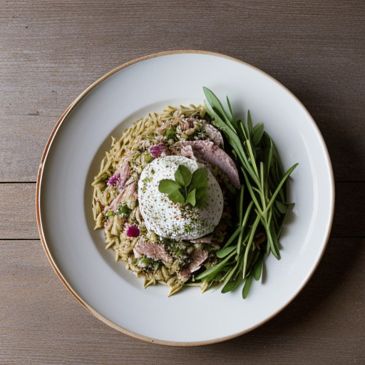 Orzo & Smoked Turkey Salad recipe image