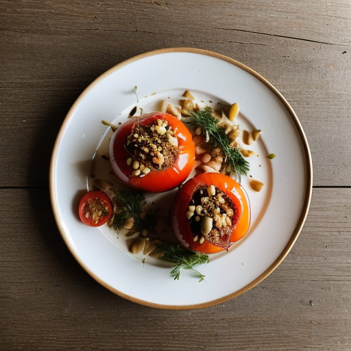 Orzo-Stuffed Tomatoes recipe image