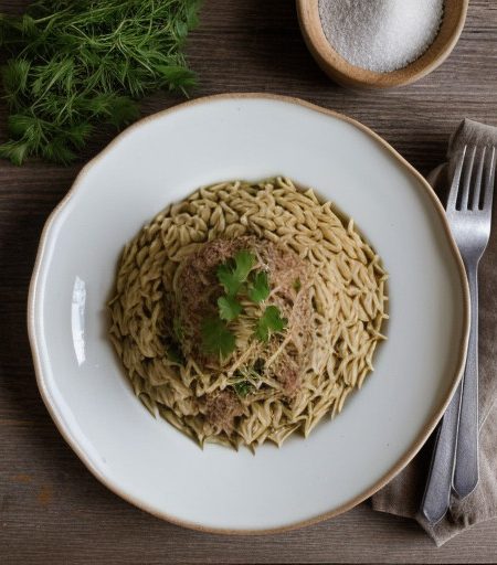Orzo With Parsley recipe image