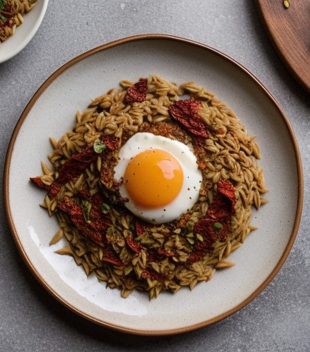 Orzo With Sun-Dried Tomatoes recipe image