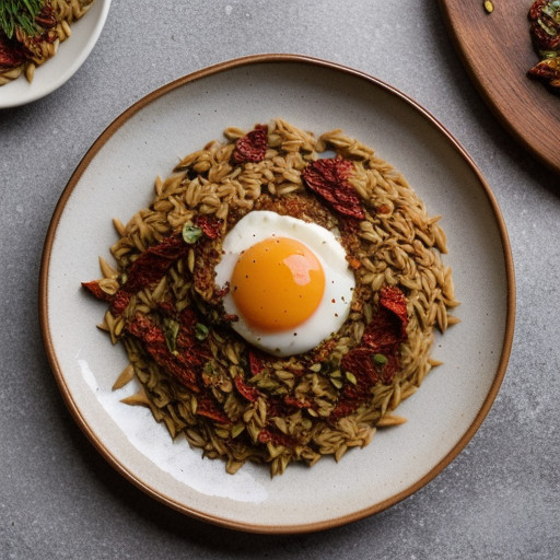 Orzo With Sun-Dried Tomatoes recipe image