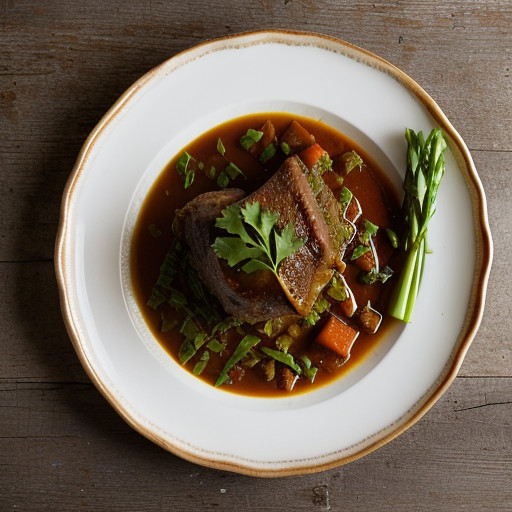 Osso Buco Alla Milanese (Braised Veal Shanks~ recipe image
