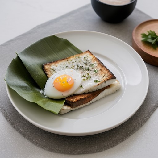Otak Otak (Fish Mousse Grilled on a Banana Leaf recipe image