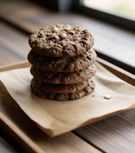 Outrageous" Chocolate-Oatmeal Chipper (Cookies recipe image