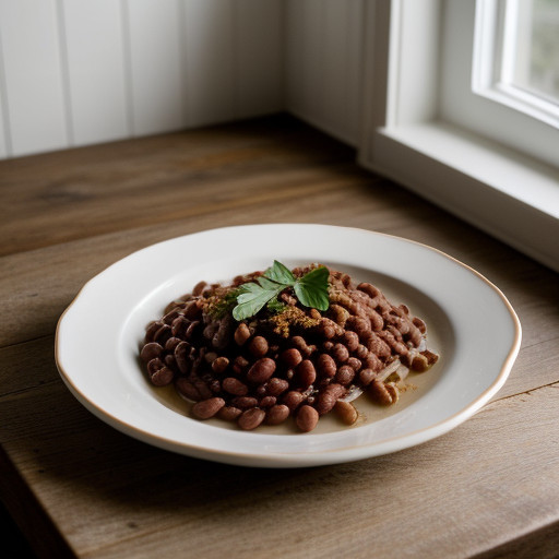 Oven-Baked Beef and Beans recipe image