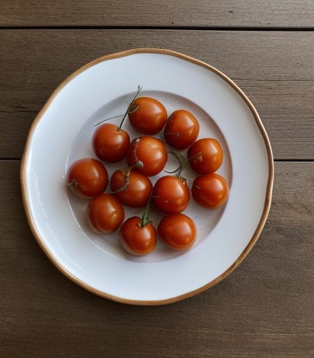 Oven-Baked Cherry Tomatoes (Disney Kids recipe image