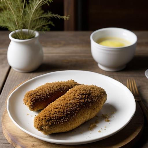 Oven-Baked Chicken With Cornflake Crumbs recipe image