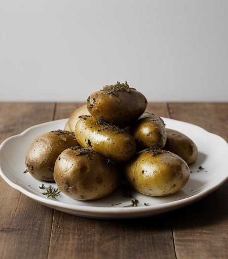 Oven-Baked Herb Potatoes recipe image