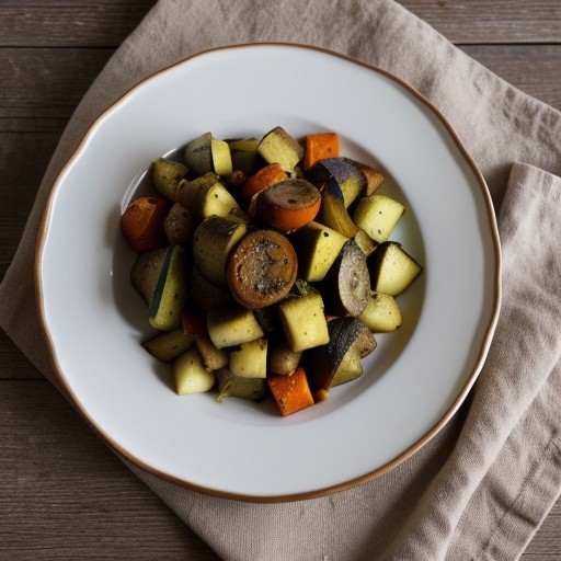 Oven Baked Vegetables recipe image