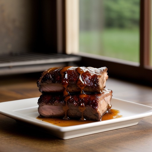 Oven-Barbecued Baby Back Ribs recipe image