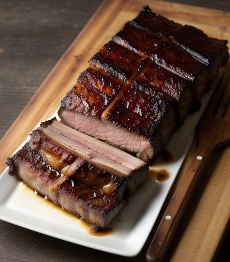 Oven Barbecued Ribs recipe image