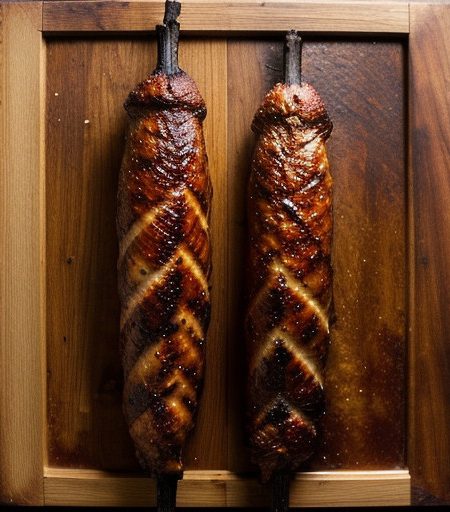 Oven-Barbecued Turkey Legs recipe image