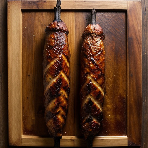Oven-Barbecued Turkey Legs recipe image