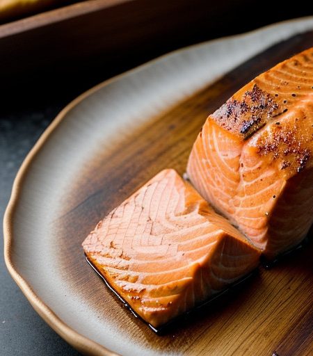 Oven Barbequed Salmon recipe image