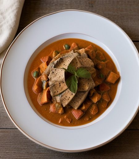 Oven Chicken Paprikash recipe image