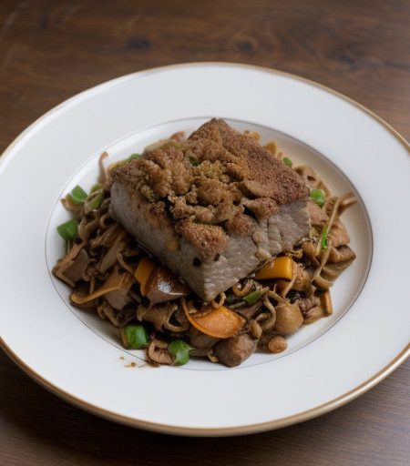Oven Chop Suey Casserole recipe image