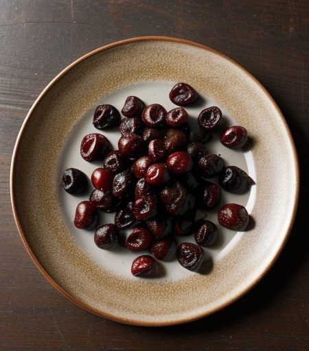 Oven Dried Cherries recipe image