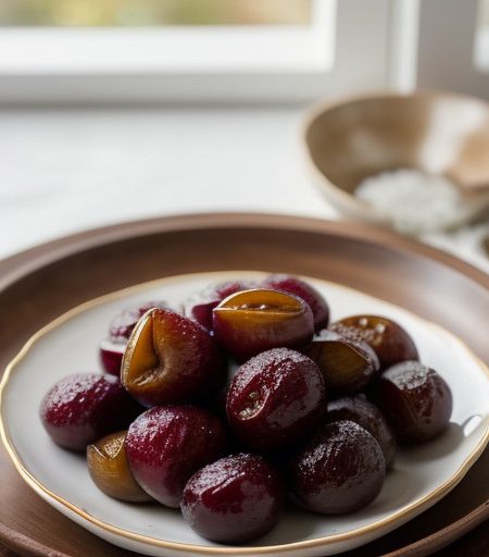 Oven Dried Plums - Martha Stewart Living recipe image