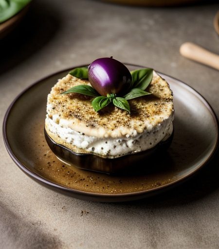 Oven Eggplant - Vegetarian Cooking for Diabet recipe image