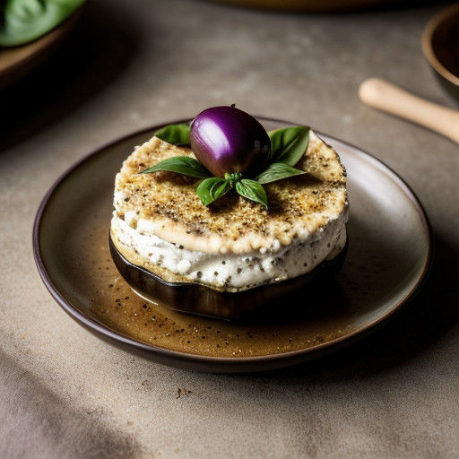 Oven Eggplant - Vegetarian Cooking for Diabet recipe image