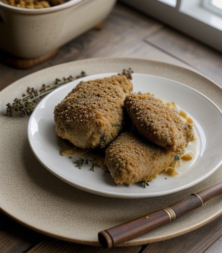 Oven-Fried Buttermilk Chicken recipe image