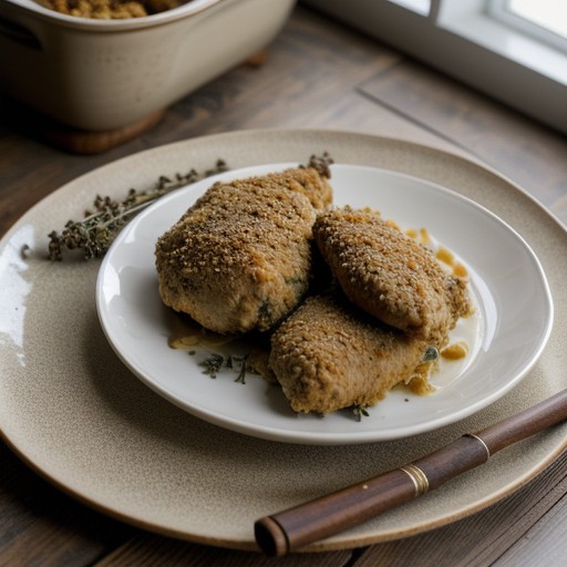 Oven-Fried Buttermilk Chicken recipe image