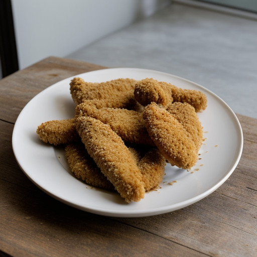 Oven Fried Chicken Fingers recipe image