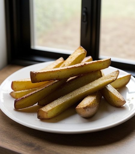 Oven Fries (French Fried Potatoes ** recipe image
