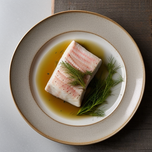 Oven-Poached Halibut recipe image