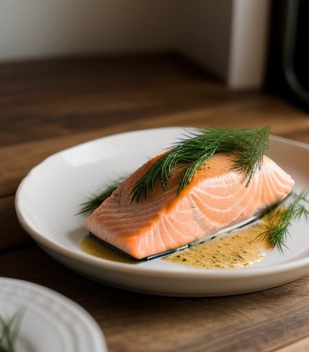 Oven Poached Salmon recipe image