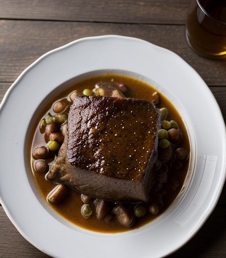 Oven Pot Roast With Beer recipe image