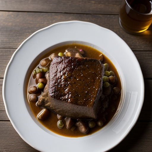 Oven Pot Roast With Beer recipe image