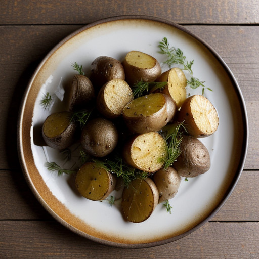 Oven-Roasted Potatoes & Onions recipe image