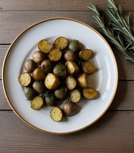 Oven-Roasted Potatoes With Fresh Herbs recipe image
