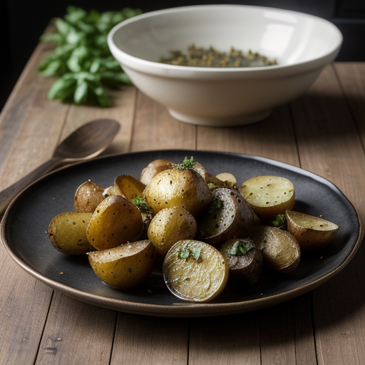 Oven-Roasted Potatoes and Onions recipe image